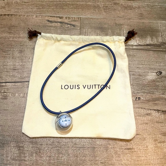RARE Louis Vuitton LV Cup 2000 Compass Necklace (Limited Edition!) - Picture 1 of 4